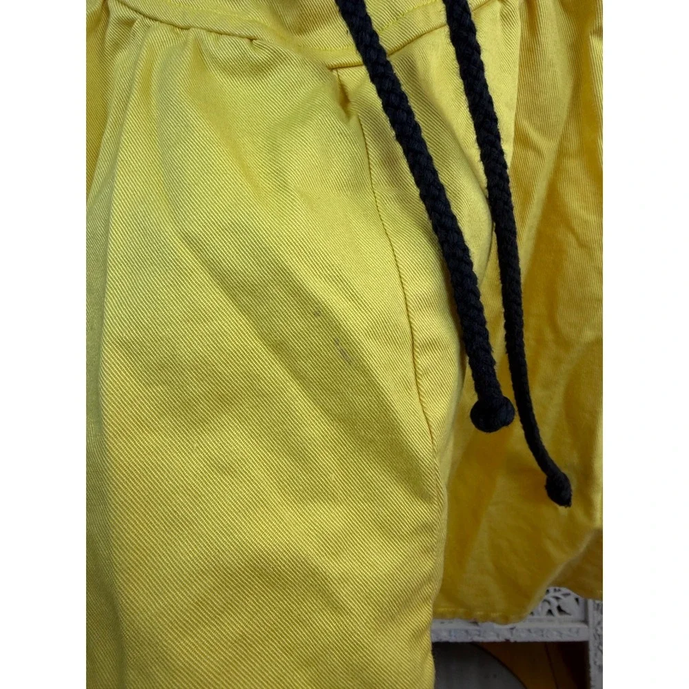 Vtg Yellow Denim Blazer & Skirt Set Sz S/M Retro 80's Preppy Twee‎ Indie